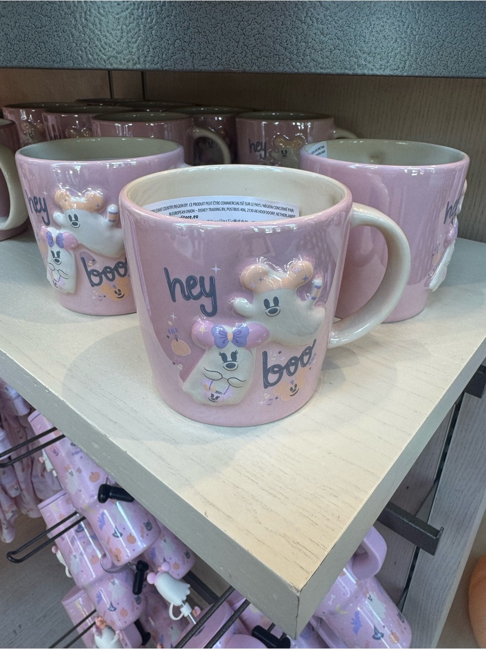 Disney “Hey Boo” Cutie Ghost Pink Mug - Picture 7 of 15